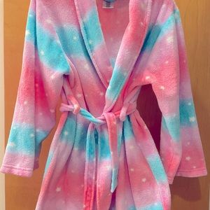 Youth Girls Rainbow Bathrobe Size L(14-16)